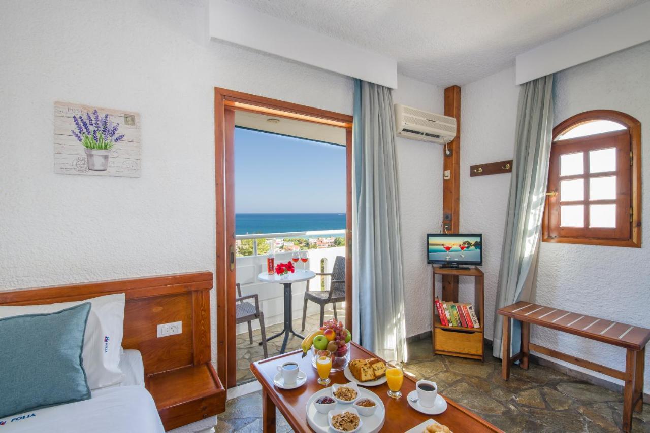 Folia Apartments Chania Agia Marina  ภายนอก รูปภาพ