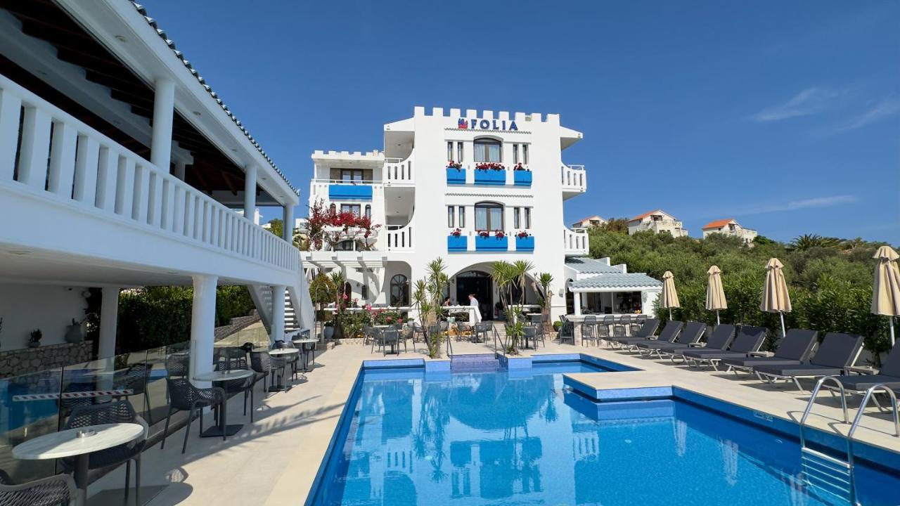 Folia Apartments Chania Agia Marina  ภายนอก รูปภาพ