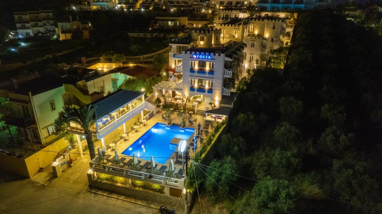 Folia Apartments Chania Agia Marina  ภายนอก รูปภาพ
