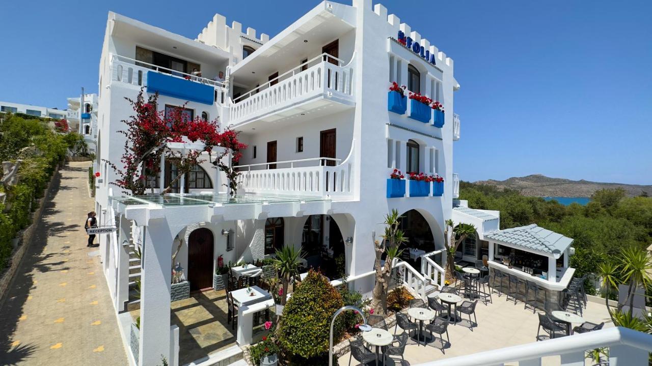 Folia Apartments Chania Agia Marina  ภายนอก รูปภาพ